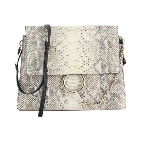 chloe faye bag|chloe faye python bag.